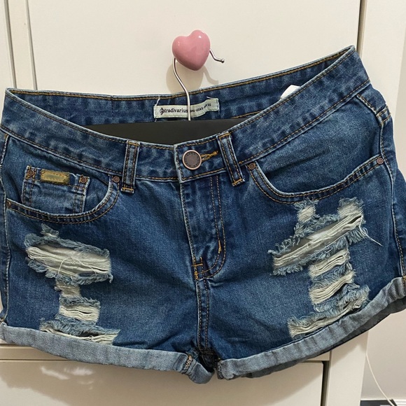 Stradivarius jean shorts - Picture 1 of 4